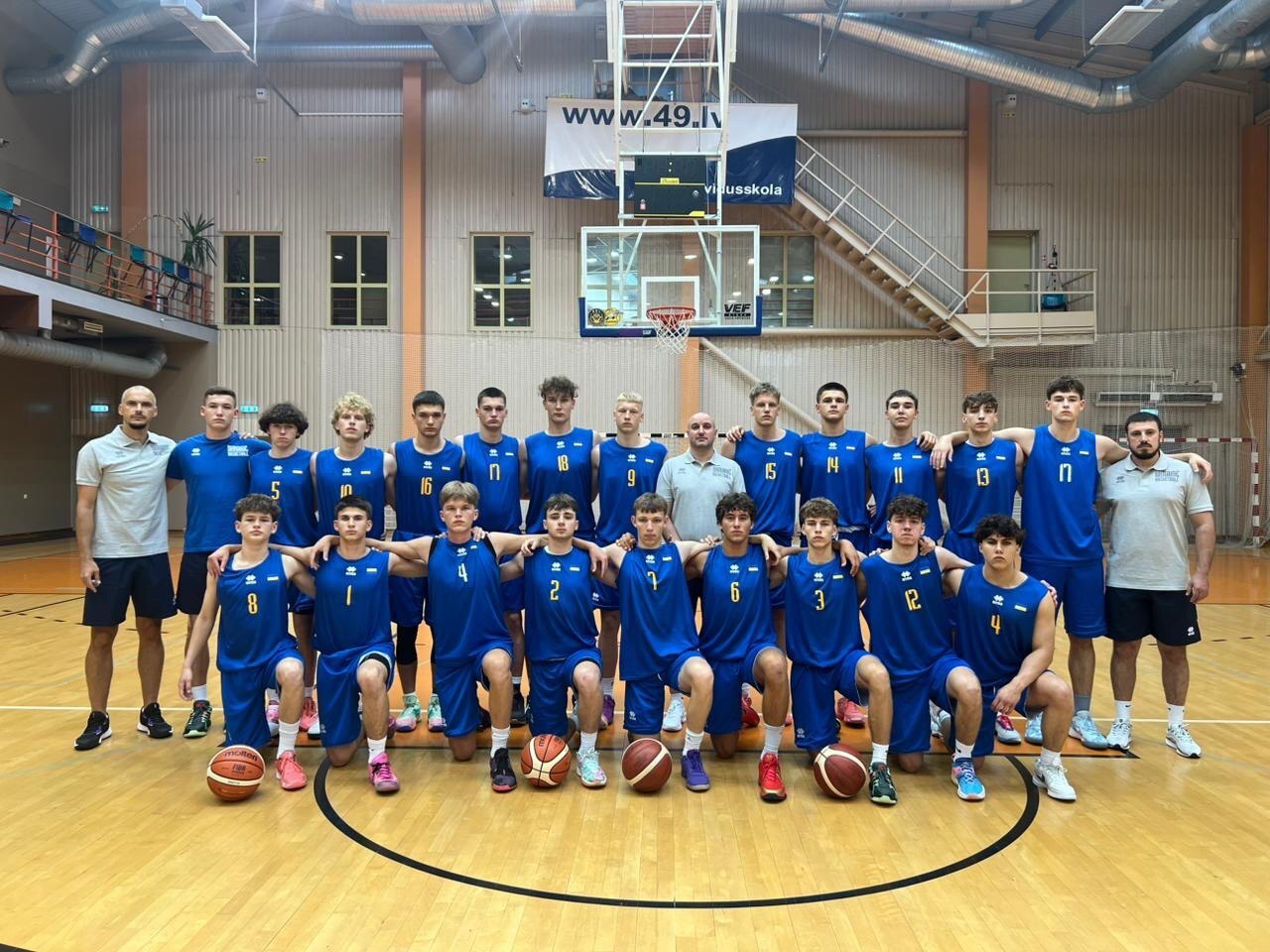 Чоловіча збірна України U-16 розпочала підготовку до чемпіонату Європи